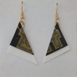 Pendientes Negro y Blanco